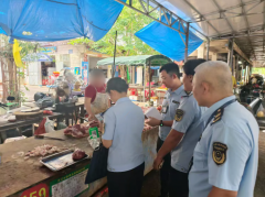 持续加无“两证”肉成品发卖行为的冲击力度